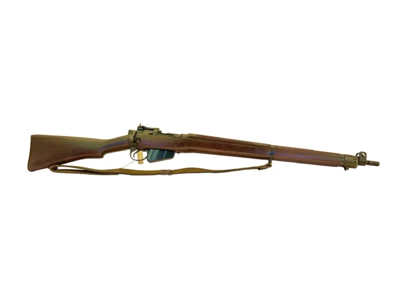 Navy Arms Enfield #4 Mk 1* .303 World War II French Resistance 1944 Dated "BS" and "PP" marked matching serial number bolt PP 0392 - Image 10