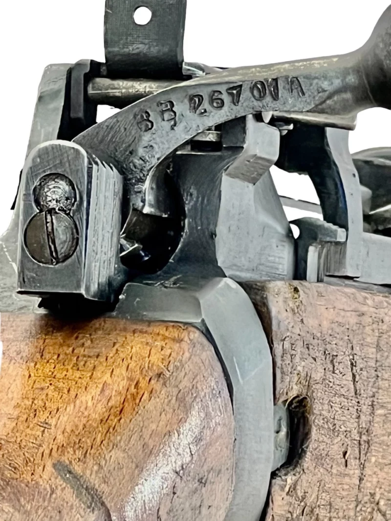 Navy Arms Enfield #4 Mk 1 .303 World War II French Resistance,1944 date "PP" marked, ROF(F) with matching bolt & Zinc buttplate SN PP 2023 - Image 15
