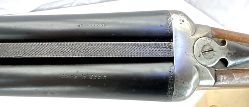 side by side 12ga shotgun Spanish Master Boxlock SN 102212 - Image 7