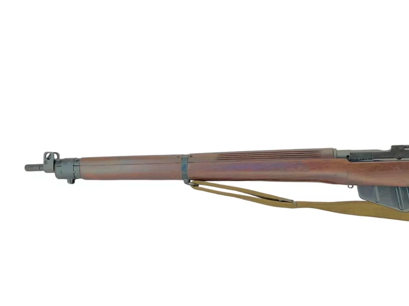 Navy Arms Enfield #4 Mk 1* .303 World War II French Resistance 1944 Dated "BS" and "PP" marked matching serial number bolt PP 1993 - Image 19