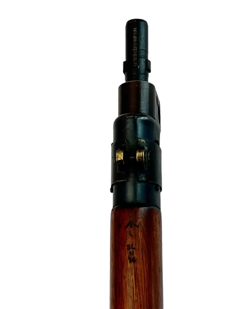 Navy Arms Enfield #4 Mk 1* .303 World War II French Resistance 1944 Dated "BS" marked matching serial number bolt PP 1890 - Image 18