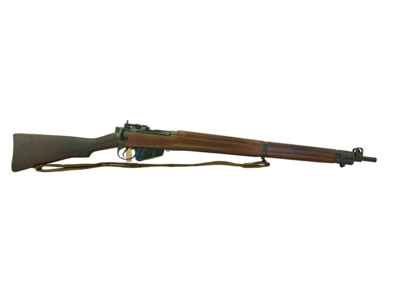 Navy Arms Enfield #4 Mk 1* .303 World War II French Resistance1944 Dated "BS" and "PP" marked matching serial number bolt PP 1016 - Image 10