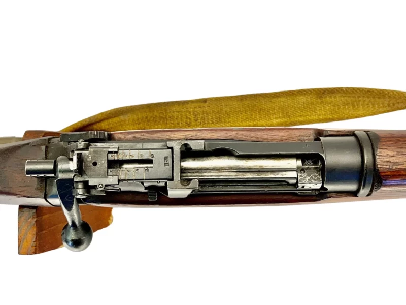 Navy Arms Enfield #4 Mk 1* .303 World War II French Resistance1944 Dated "BS" marked non-matching serial number bolt PP 1603 - Image 14