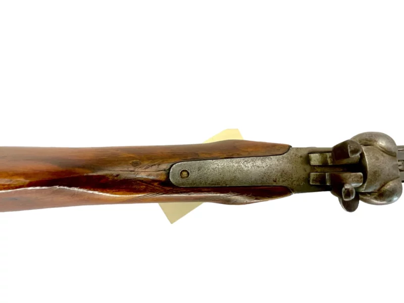 Belgium 410 side by side shotgun external hammer, fold-over “poacher’s gun” 36344 - Image 7