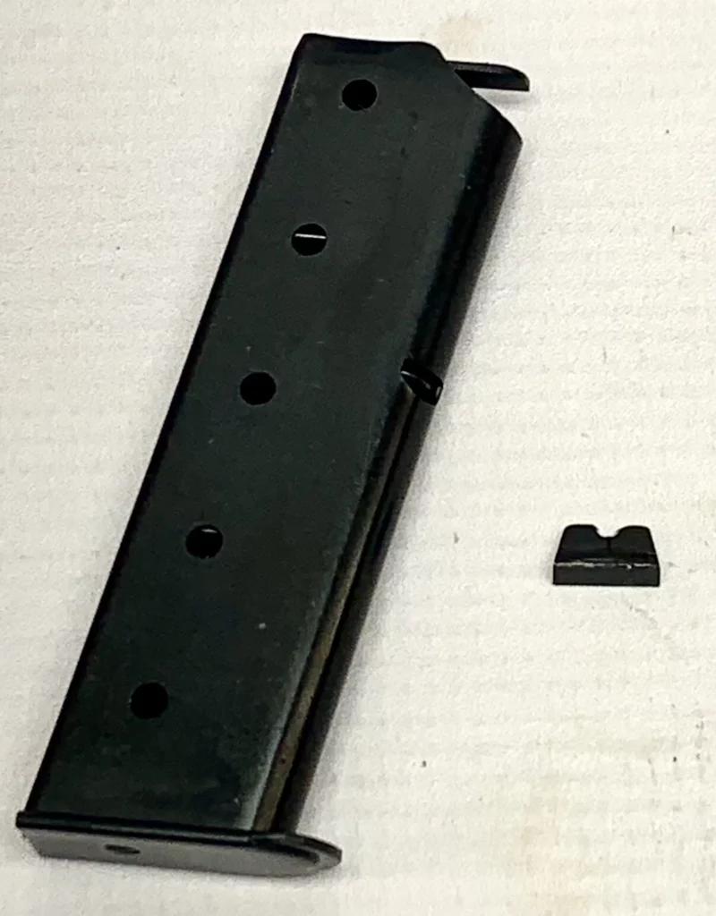 Zastava M70 .32 Auto pistol magazine and rear sight upgrade pack