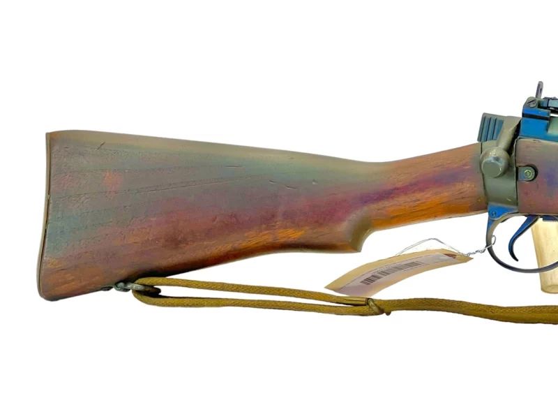 Navy Arms Enfield #4 Mk 1* .303 World War II French Resistance 1944 Dated "BS" and "PP" marked matching serial number bolt PP 1222 - Image 13