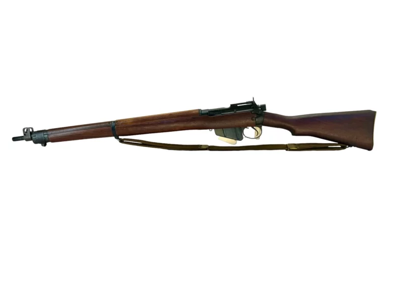 Navy Arms Enfield #4 Mk 1* .303 World War II French Resistance 1944 Dated "BS" and "PP" marked matching serial number bolt PP 0756 - Image 20
