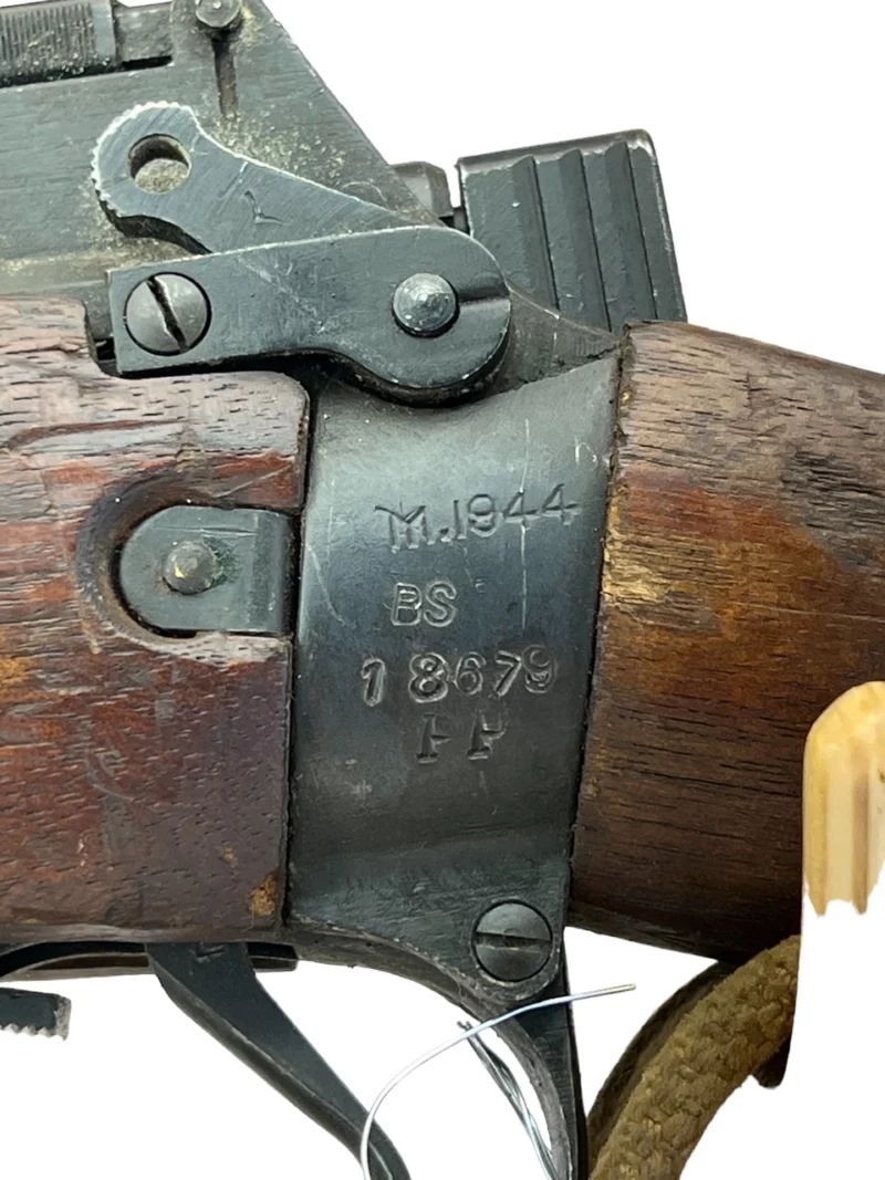 Navy Arms Enfield #4 Mk 1* .303 World War II French Resistance 1944 Dated "BS" and "PP" marked non-matching serial number bolt - Image 24