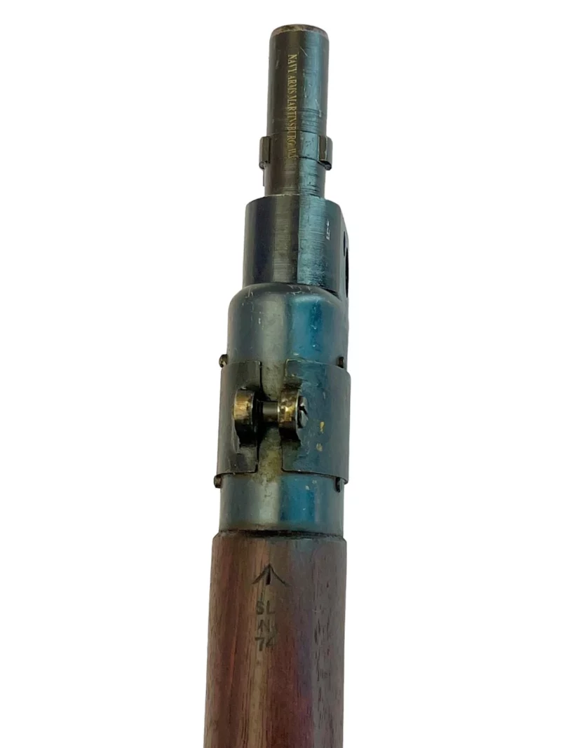 Navy Arms Enfield #4 Mk 1* .303 World War II French Resistance 1944 Dated "BS" and "PP" marked matching serial number bolt PP 1375 - Image 18