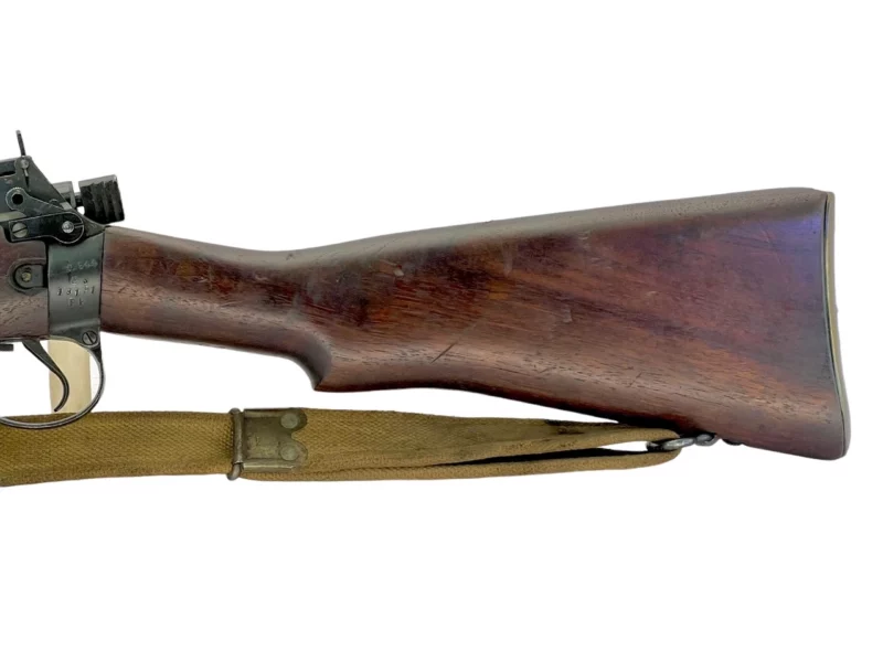 Navy Arms Enfield #4 Mk 1* .303 World War II French Resistance 1944 Dated "BS" and "PP" marked matching serial number bolt PP 1326 - Image 18