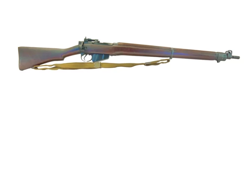 Navy Arms Enfield #4 Mk 1 .303 World War II French Resistance,1944 date "PP" marked, ROF(F) with matching bolt SN PP 1965 - Image 8