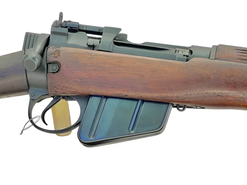 Navy Arms Enfield #4 Mk 1* .303 World War II French Resistance 1944 Dated "BT" marked matching serial number bolt PP 1678 - Image 13