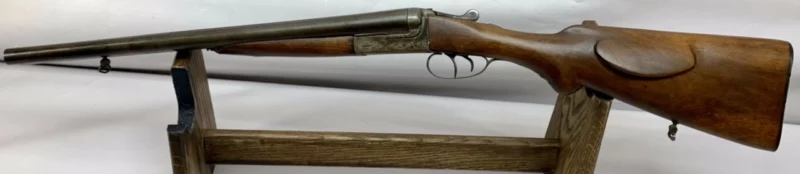 Coach Gun 18.75" .12 gauge Side by Side E. Dumoulin, Liege - Image 4