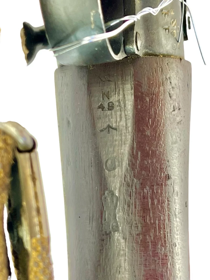 Navy Arms Enfield #4 Mk 1* .303 World War II French Resistance 1944 Dated "BS" and "PP" marked matching serial number bolt PP 0661 - Image 16