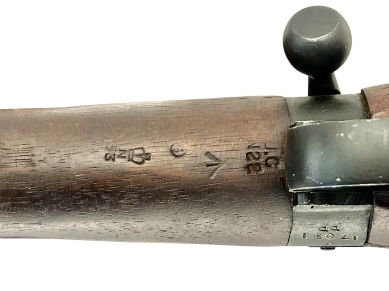 Navy Arms Enfield #4 Mk 1 .303 World War II French Resistance 1944 Dated "BT" and "PP" marked non-matching serial number bolt PP 1338 - Image 18