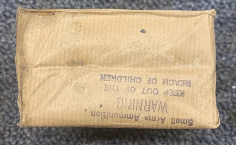 7.65L (French Long) Vintage ammo 108rds. Sealed paper pak