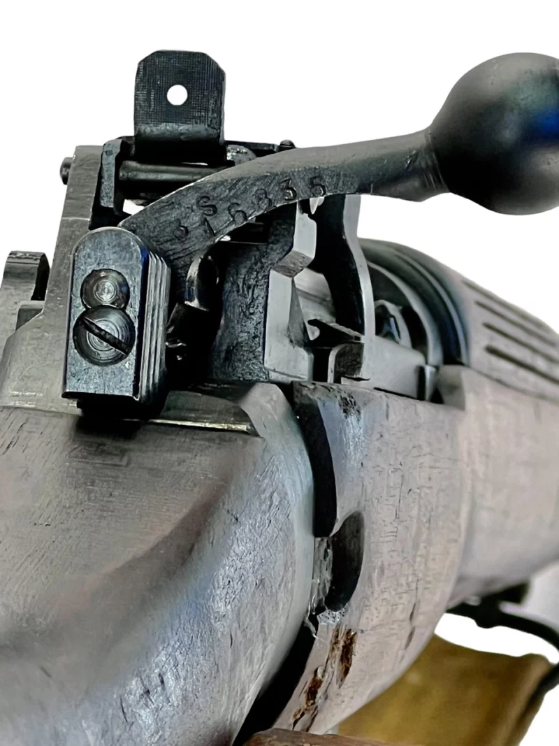 Navy Arms Enfield #4 Mk 1* .303 World War II French Resistance 1944 Dated "BS" and "PP" marked matching serial number bolt PP 0992 - Image 17