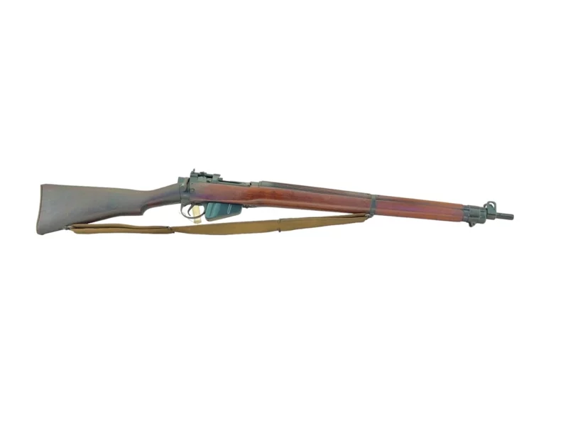 Navy Arms Enfield #4 Mk 1* .303 World War II French Resistance 1944 Dated "BT" and "PP" marked matching serial number bolt PP 0375 - Image 10