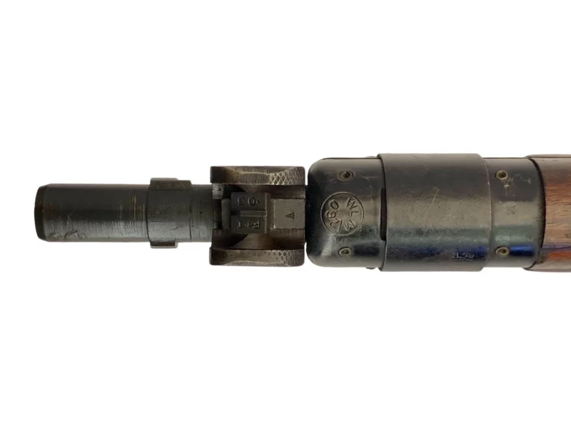 Navy Arms Enfield #4 Mk 1* .303 World War II French Resistance 1944 Dated "BT" marked matching serial number bolt PP 1608 - Image 20
