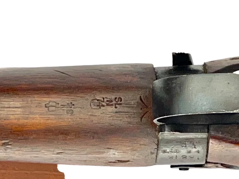 Navy Arms Enfield #4 Mk 1* .303 World War II French Resistance 1944 Dated "BS" and "PP" marked matching serial number bolt PP 0829 - Image 18