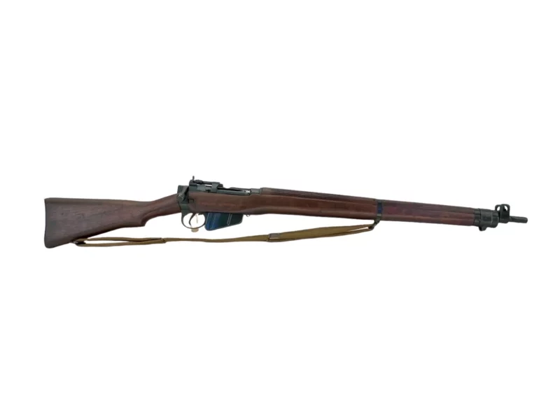 Navy Arms Enfield #4 Mk 1* .303 World War II French Resistance 1944 Dated "BS" and "PP" marked matching serial number bolt PP 0091 - Image 8