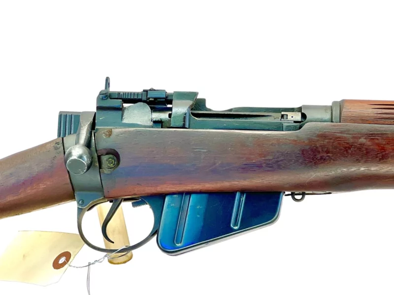 Navy Arms Enfield #4 Mk 1* .303 World War II French Resistance 1944 Dated "BS" and "PP" marked matching serial number bolt PP 0939 - Image 12