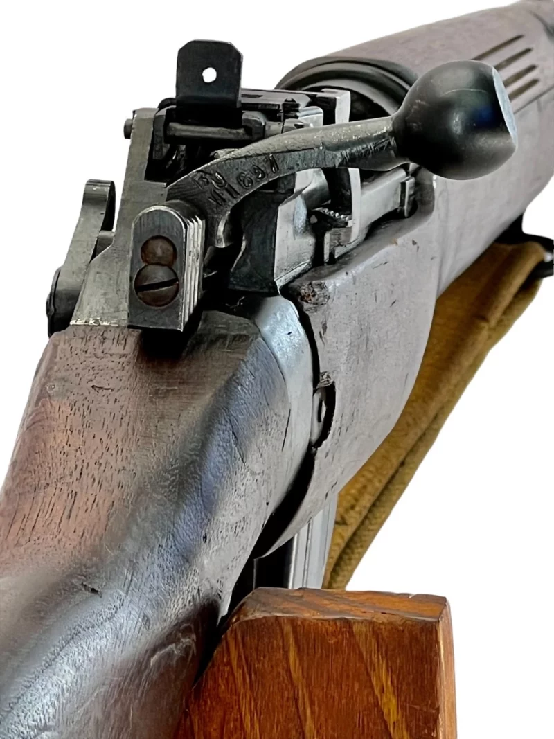 Navy Arms Enfield #4 Mk 1 .303 World War II French Resistance 1944 Dated "BU" "PP" marked matching bolt SN PP 0131 - Image 13