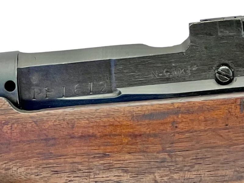 Navy Arms Enfield #4 Mk 1* .303 World War II French Resistance 1944 Dated "BT" marked matching serial number bolt PP1612 - Image 20