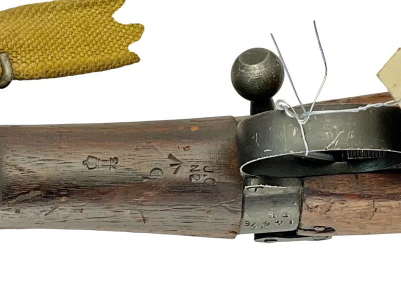 Navy Arms Enfield #4 Mk 1* .303 World War II French Resistance 1944 Dated "BT" "PP" marked non-matching SN bolt PP 0887 - Image 18