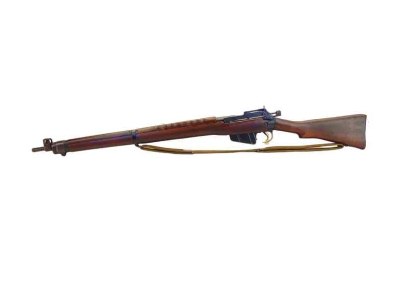 Navy Arms Enfield #4 Mk 1 .303 World War II French Resistance 1944 Dated "BT" and "PP" marked matching serial number bolt PP0781 - Image 12
