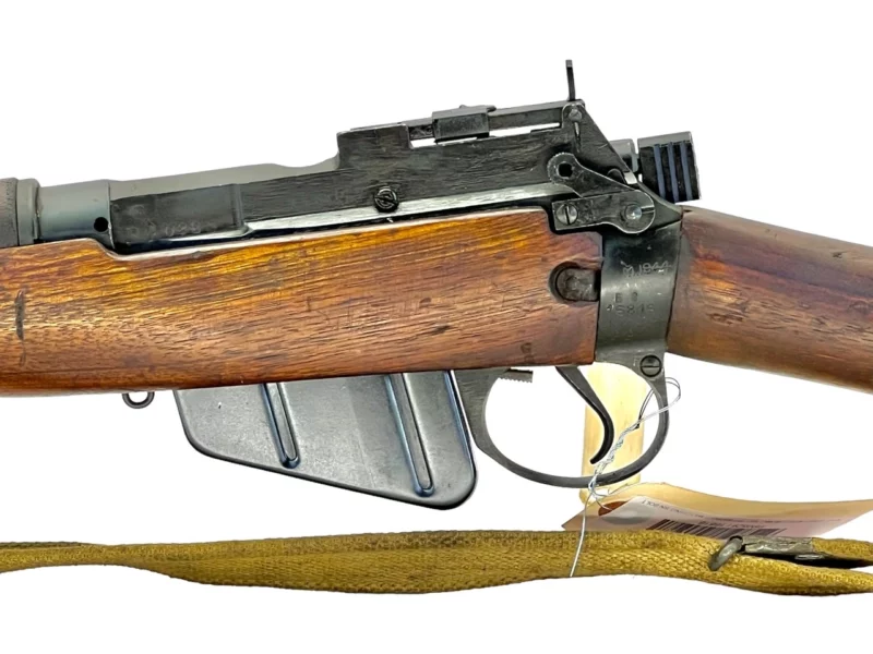Navy Arms Enfield #4 Mk 1* .303 World War II French Resistance 1944 Dated "BS" and "PP" marked matching serial number bolt PP 0829 - Image 21