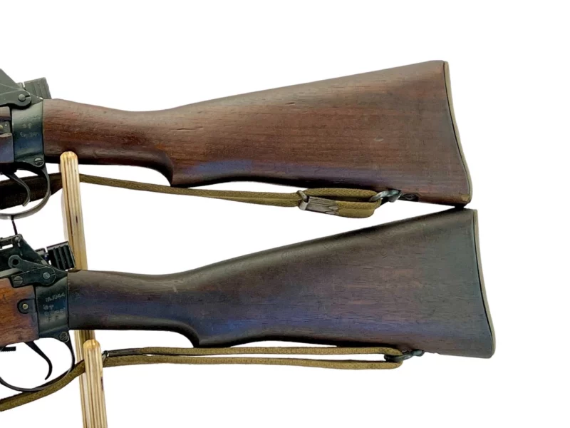 Navy Arms Enfield #4 Mk 1 .303 World War II French Resistance 1944 Dated consecutive serial numbered pair matching serial number bolt - Image 19