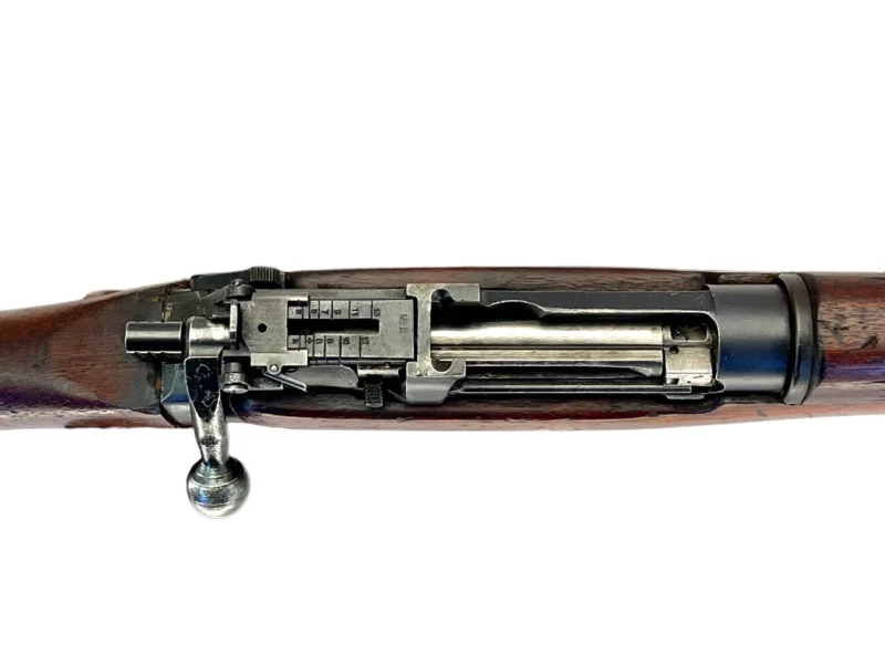 Navy Arms Enfield #4 Mk 1* .303 World War II French Resistance 1944 Dated "BS" and "PP" marked matching serial number bolt PP 0115 - Image 14