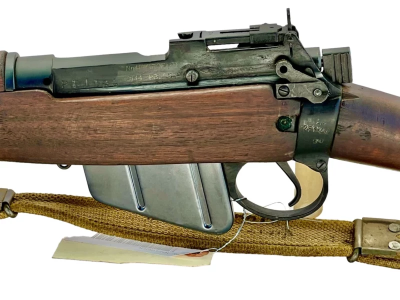 Navy Arms Enfield #4 Mk 1 .303 World War II French Resistance,1944 date , ROF(F) with non-matching bolt PP 1545 - Image 20