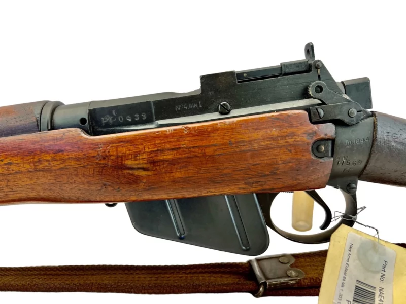 Navy Arms Enfield #4 Mk 1 .303 World War II French Resistance 1944 Dated "BU" "PP" marked non-matching bolt SN PP 0433 - Image 19