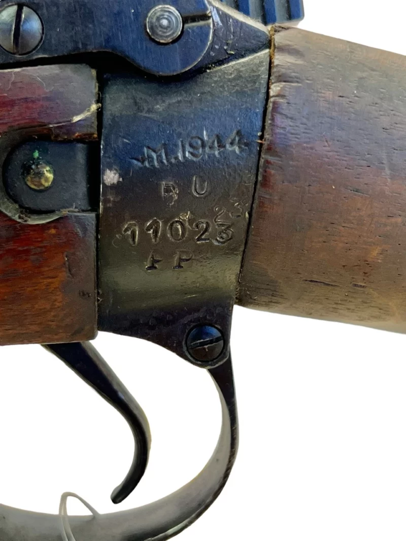 Navy Arms Enfield #4 Mk 1 .303 World War II French Resistance 1944 Dated "BU" "PP" marked non-matching bolt SN PP 0656 - Image 19