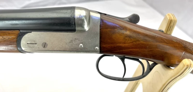 side by side 12ga shotgun Spanish Master Boxlock SN 135759 - Image 2