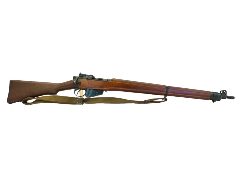 Navy Arms Enfield #4 Mk 1* .303 World War II French Resistance 1944 Dated "BS" and "PP" marked matching serial number bolt PP 1200 - Image 10