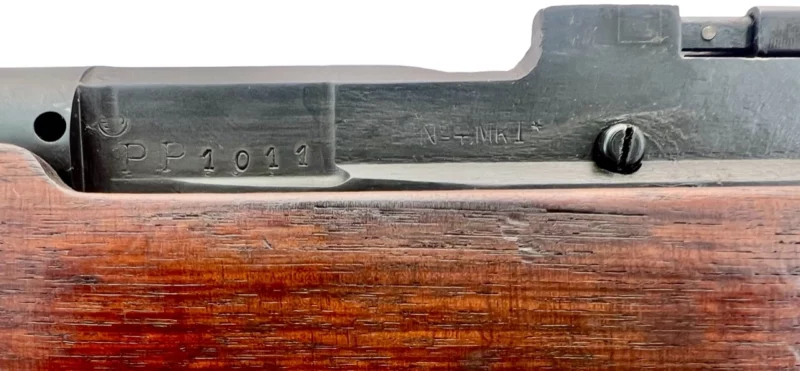 Navy Arms Enfield #4 Mk 1* .303 World War II French Resistance1944 Dated "BS" and "PP" marked non-matching serial number bolt PP 1011 - Image 21