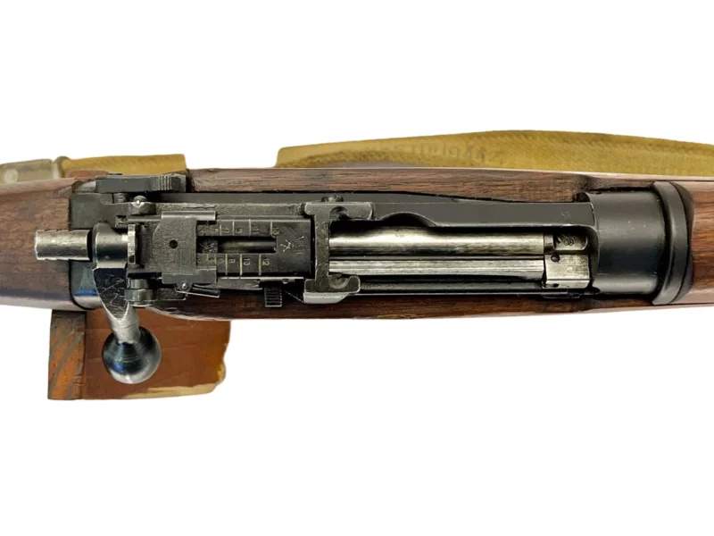 Navy Arms Enfield #4 Mk 1* .303 World War II French Resistance 1944 Dated "BS" and "PP" marked 1854matching serial number bolt PP - Image 14