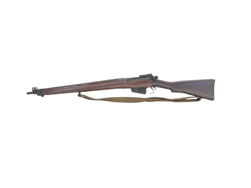 Navy Arms Enfield #4 Mk 1* .303 World War II French Resistance 1944 Dated "BS" and "PP" marked matching serial number bolt PP 1037 - Image 18