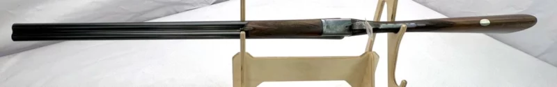 side by side 12ga shotgun British Webley & Scott Model 700 Boxlock w/ejectors SN 124744 - Image 10