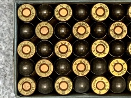 9x23 Steyr Ammunition Vintage DWM manufacture