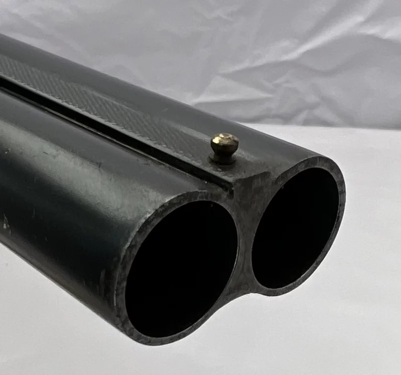 side by side 12ga shotgun Spanish Boxlock SN 19195 - Image 3