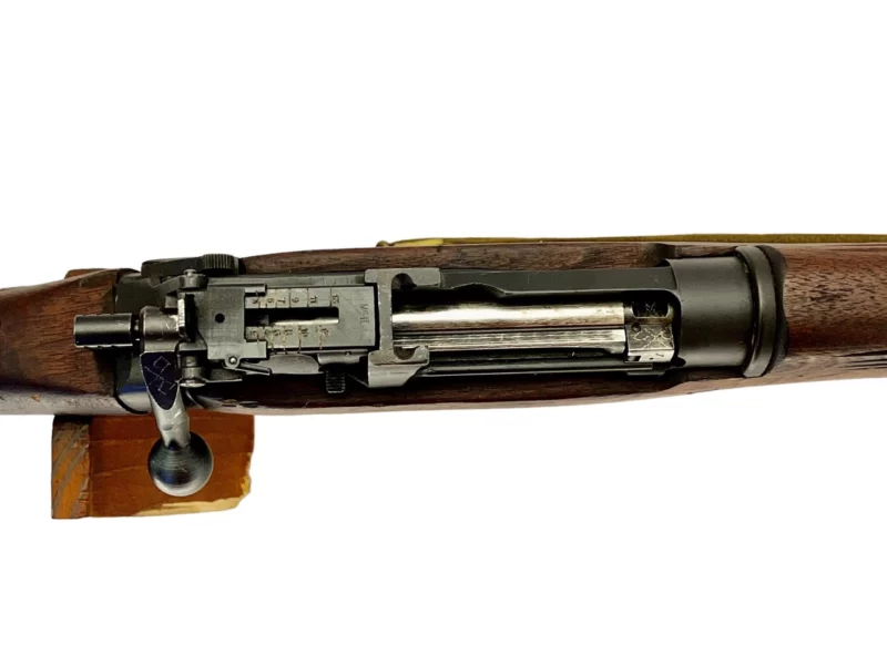 Navy Arms Enfield #4 Mk 1* .303 World War II French Resistance1944 Dated "BS" marked non-matching serial number bolt PP 1513 - Image 14