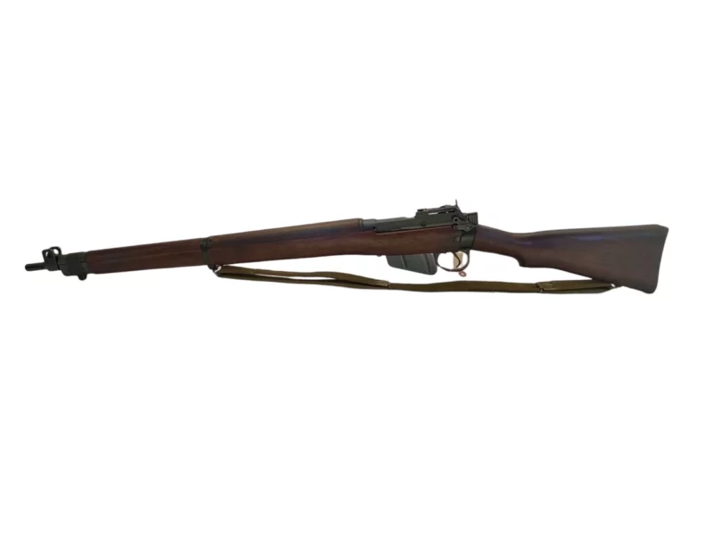 Navy Arms Enfield #4 Mk 1* .303 World War II French Resistance 1944 Dated "BS" marked matching serial number bolt PP 1579 - Image 18