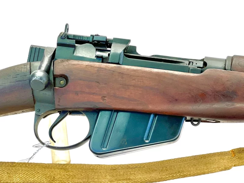 Navy Arms Enfield #4 Mk 1* .303 World War II French Resistance 1944 Dated "BS" and "PP" marked matching serial number bolt PP 1005 - Image 12
