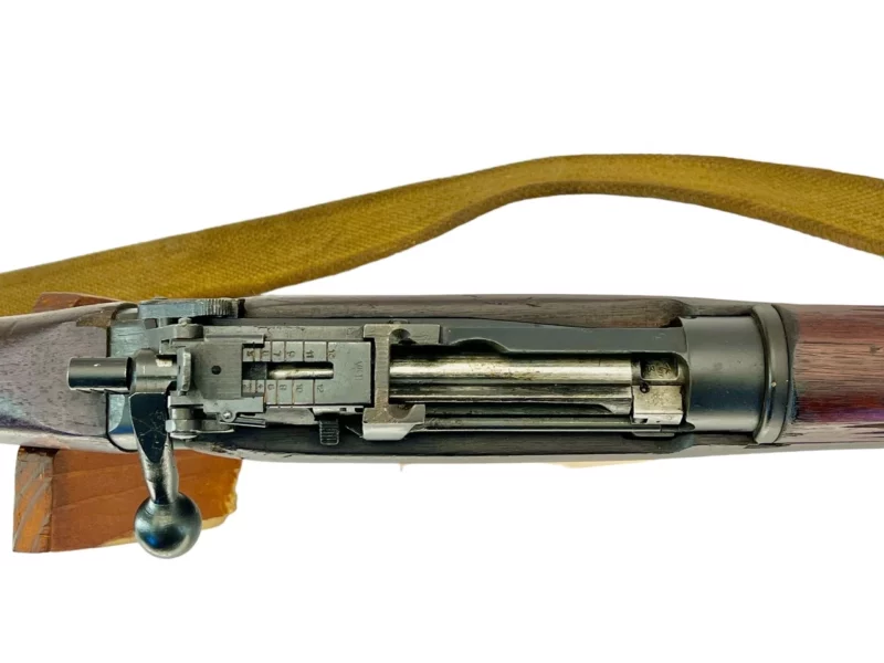 Navy Arms Enfield #4 Mk 1* .303 World War II French Resistance 1944 Dated "BT" marked matching serial number bolt PP 1468 - Image 14