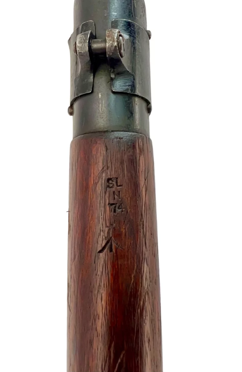 Navy Arms Enfield #4 Mk 1* .303 World War II French Resistance1944 Dated "BS" and "PP" marked non-matching serial number bolt PP 0863 - Image 18