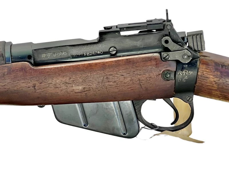 Navy Arms Enfield #4 Mk 1 .303 World War II French Resistance,1944 date "PP" marked, ROF(F) with matching bolt SN PP 0255 - Image 20
